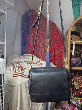 Perlina Vintage Genuine Leather Shoulder Bag